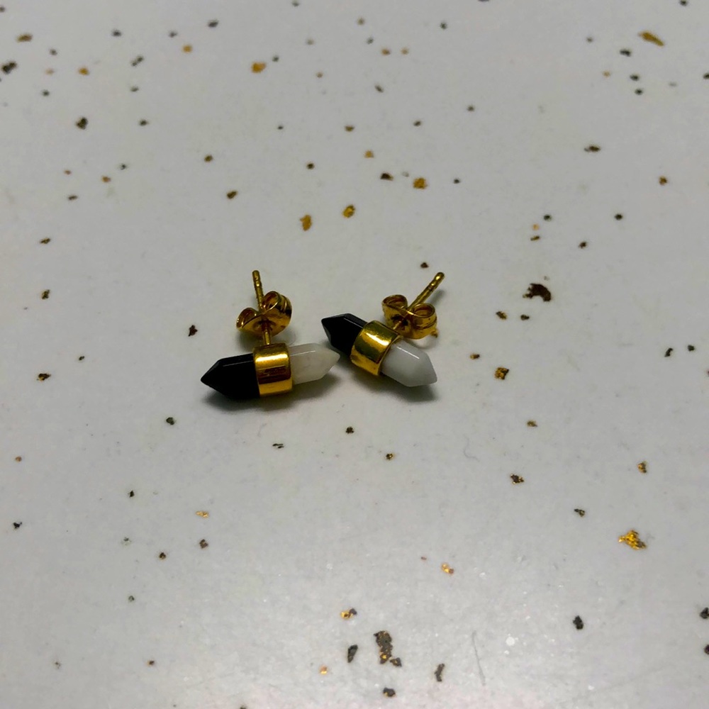 Coach earrings, one pair
